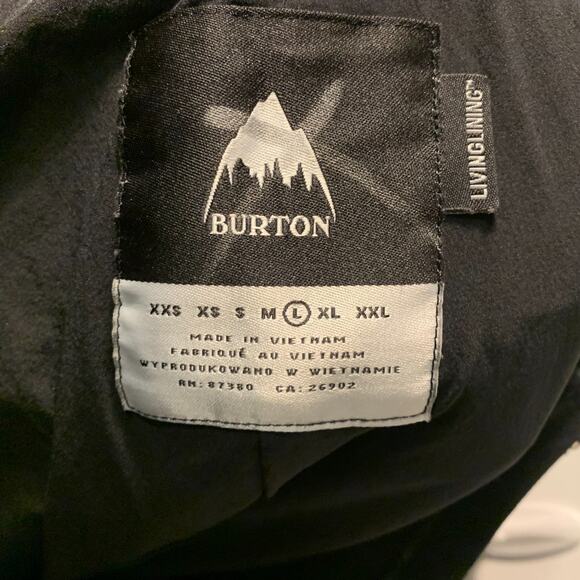 Burton Dryride Women's Gloria Snow Pants Size L Black Slim Skiing Snowboarding - Picture 11 of 15